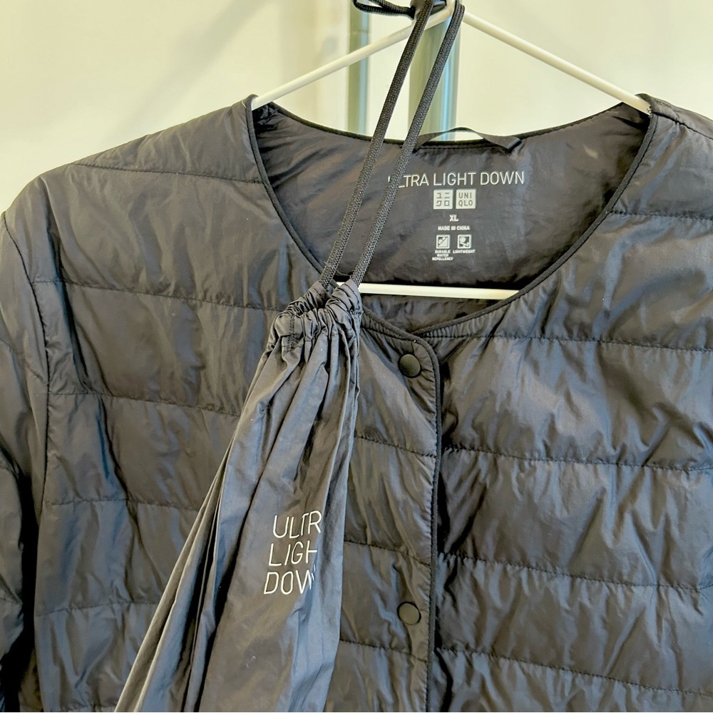 Uniqlo ultra light down jacket in women XL